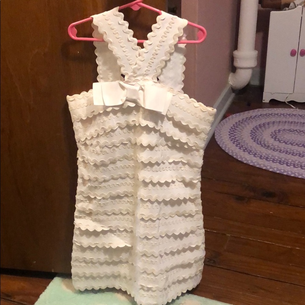 Marc Jacobs Blair Waldorf white scallop dress